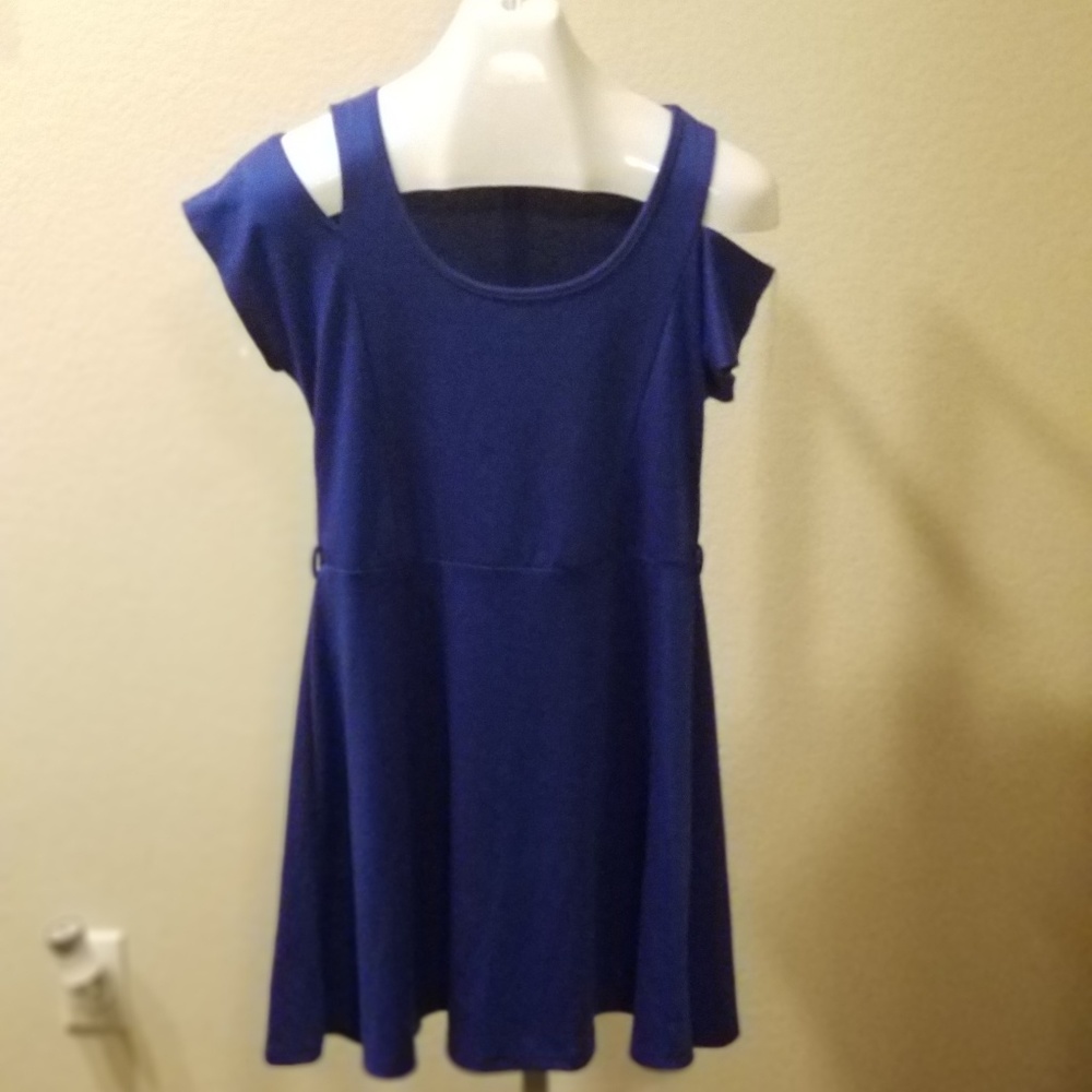 Never worn blue skater dress
